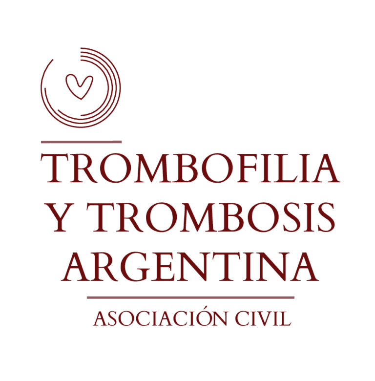 trombofilia isologo fondo blanco